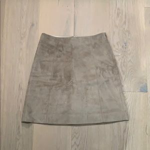 Aritzia Suede Skirt
